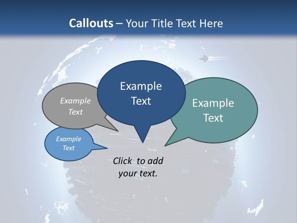 Station Black Aerial PowerPoint Template