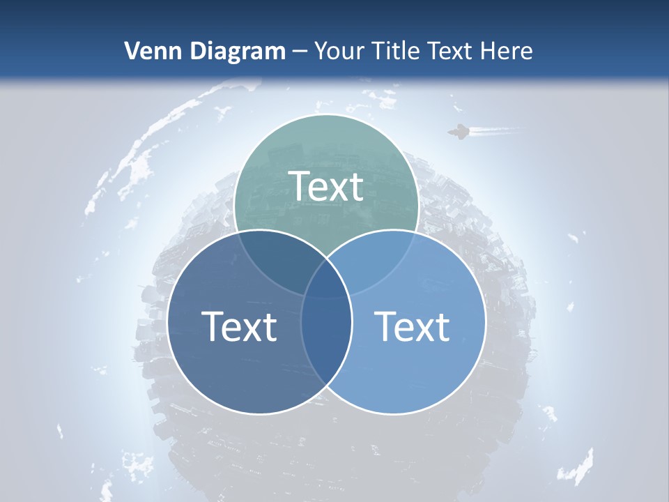 Station Black Aerial PowerPoint Template