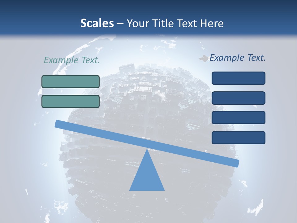 Station Black Aerial PowerPoint Template