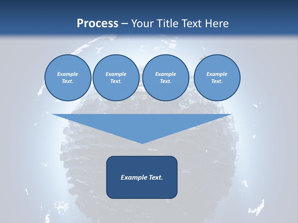 Station Black Aerial PowerPoint Template
