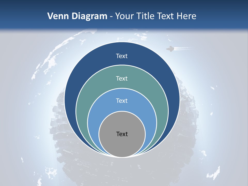 Station Black Aerial PowerPoint Template