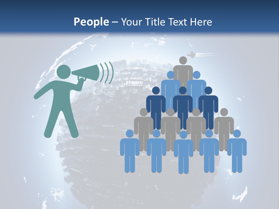 Station Black Aerial PowerPoint Template