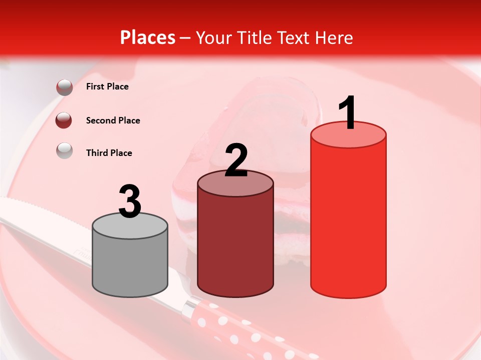 Heart Day Plate PowerPoint Template