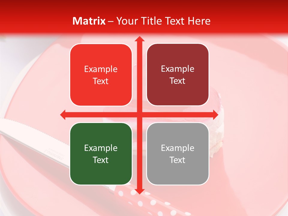 Heart Day Plate PowerPoint Template