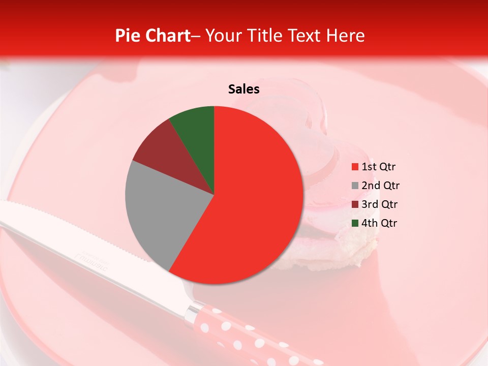 Heart Day Plate PowerPoint Template