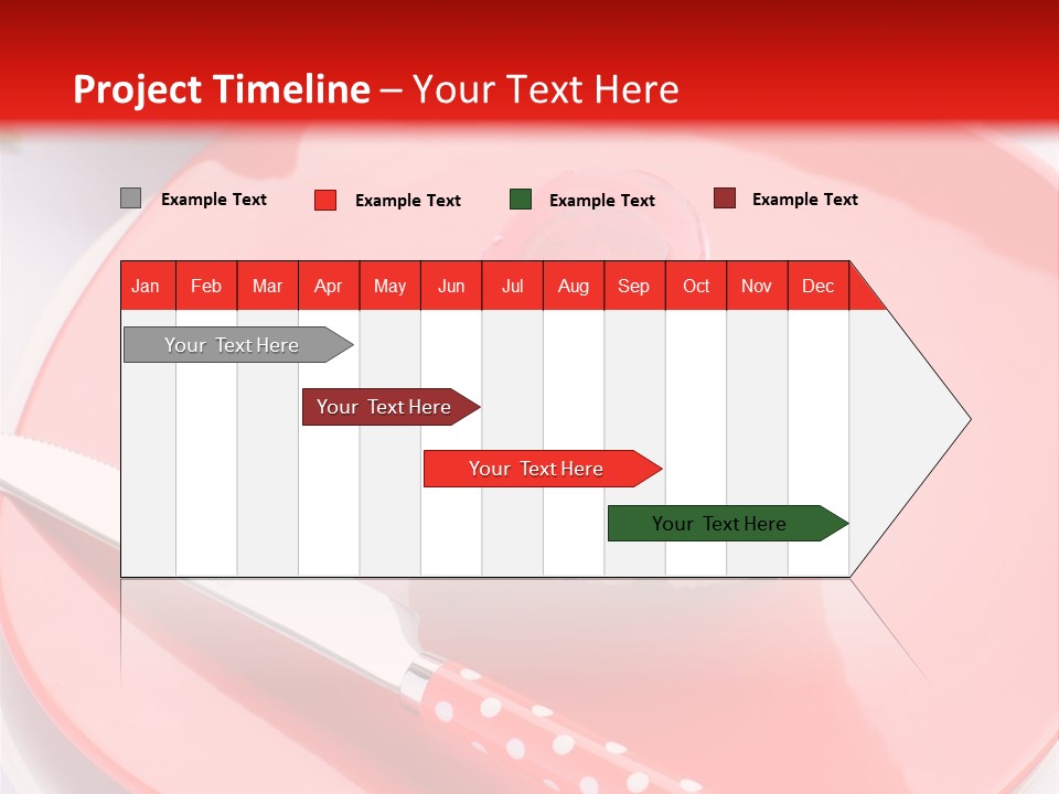 Heart Day Plate PowerPoint Template