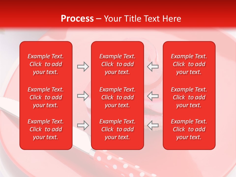 Heart Day Plate PowerPoint Template