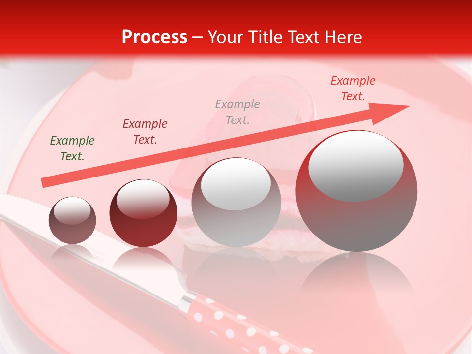 Heart Day Plate PowerPoint Template