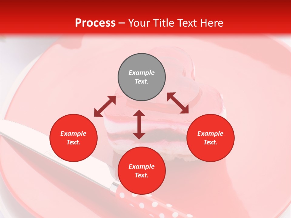 Heart Day Plate PowerPoint Template