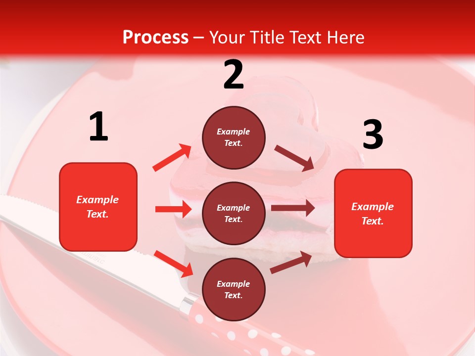 Heart Day Plate PowerPoint Template
