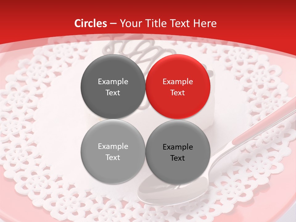 Valentine Dessert Green PowerPoint Template