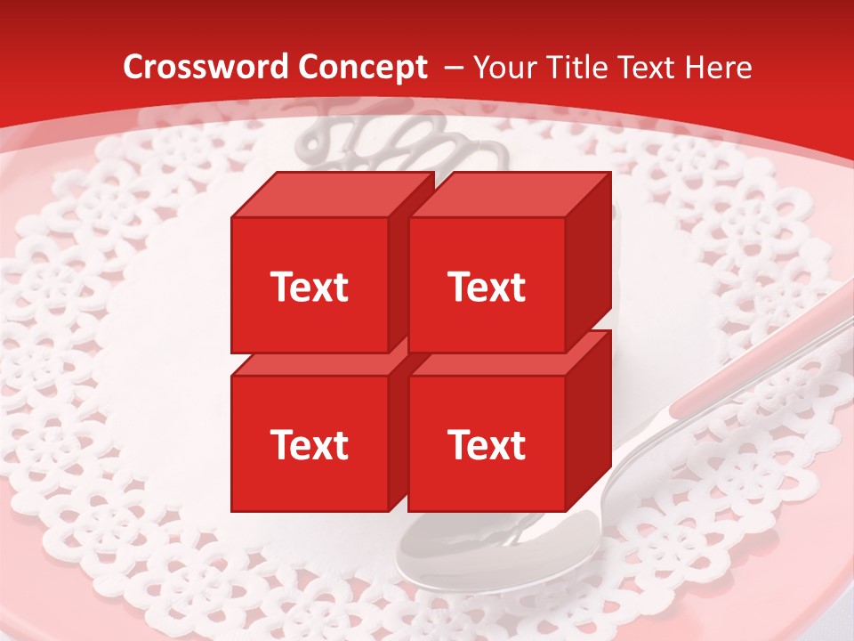 Valentine Dessert Green PowerPoint Template
