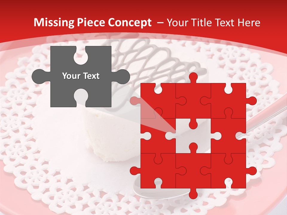 Valentine Dessert Green PowerPoint Template