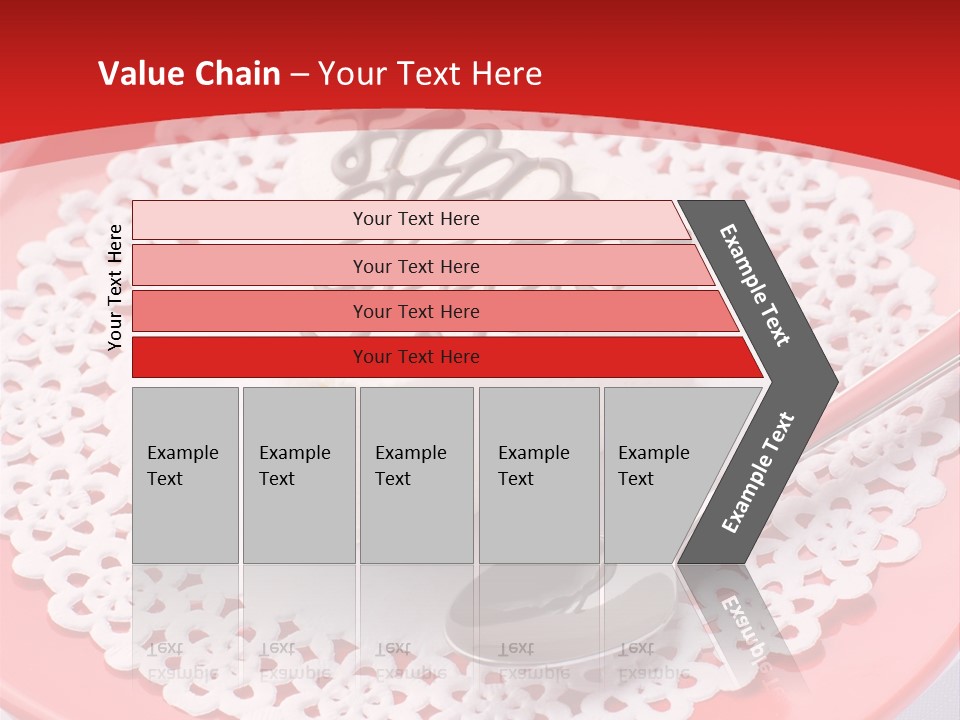 Valentine Dessert Green PowerPoint Template
