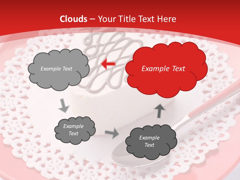 Valentine Dessert Green PowerPoint Template