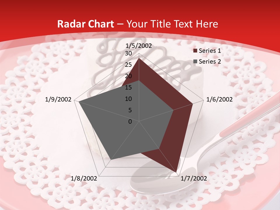 Valentine Dessert Green PowerPoint Template