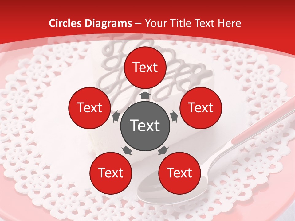 Valentine Dessert Green PowerPoint Template