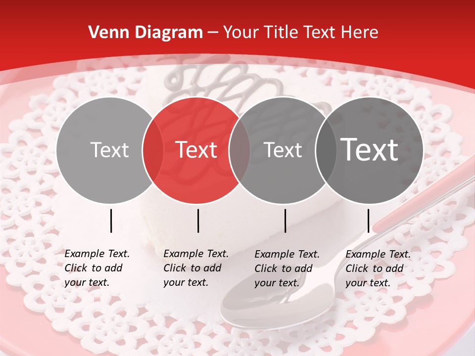 Valentine Dessert Green PowerPoint Template