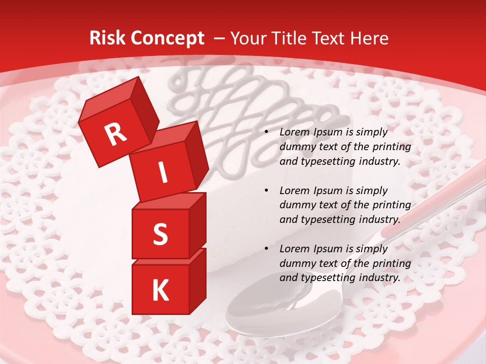 Valentine Dessert Green PowerPoint Template