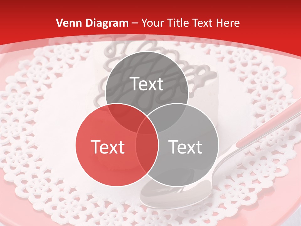 Valentine Dessert Green PowerPoint Template