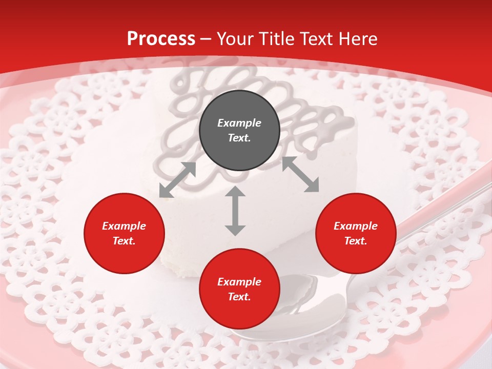 Valentine Dessert Green PowerPoint Template