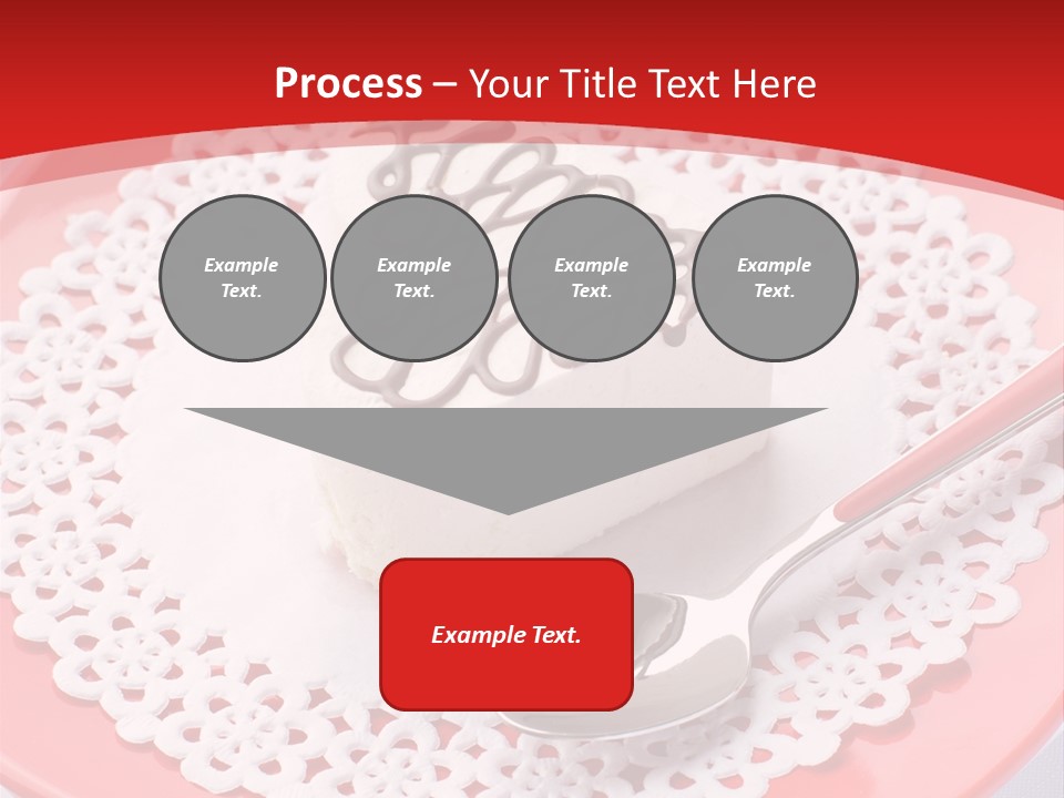Valentine Dessert Green PowerPoint Template