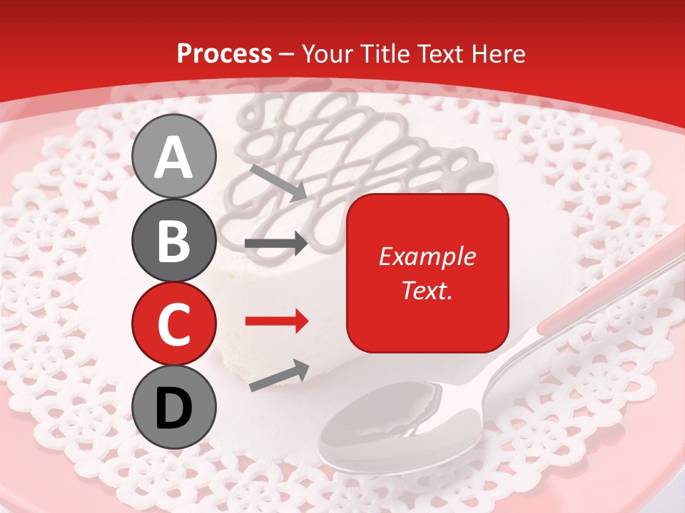 Valentine Dessert Green PowerPoint Template