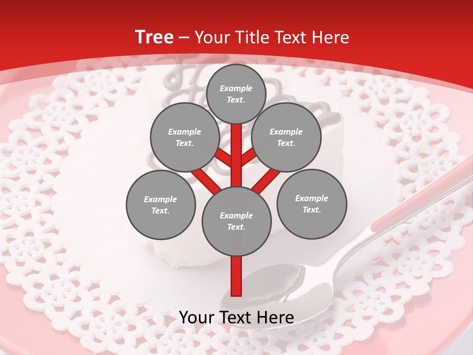 Valentine Dessert Green PowerPoint Template