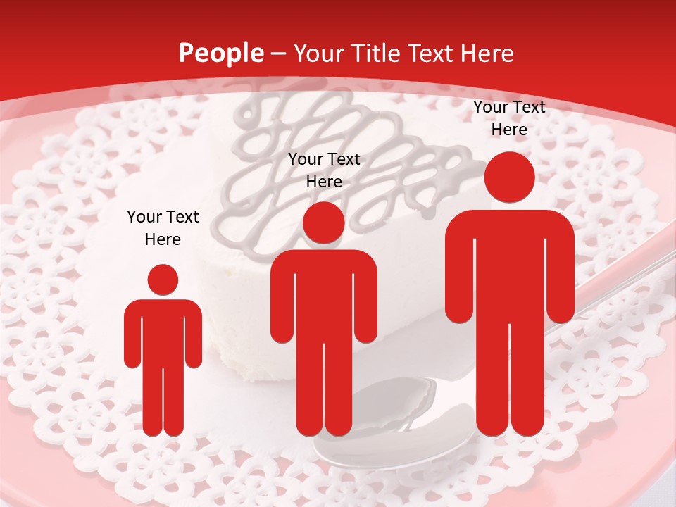 Valentine Dessert Green PowerPoint Template