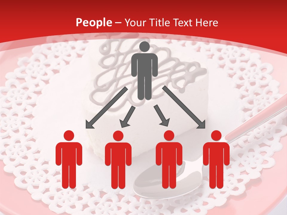 Valentine Dessert Green PowerPoint Template