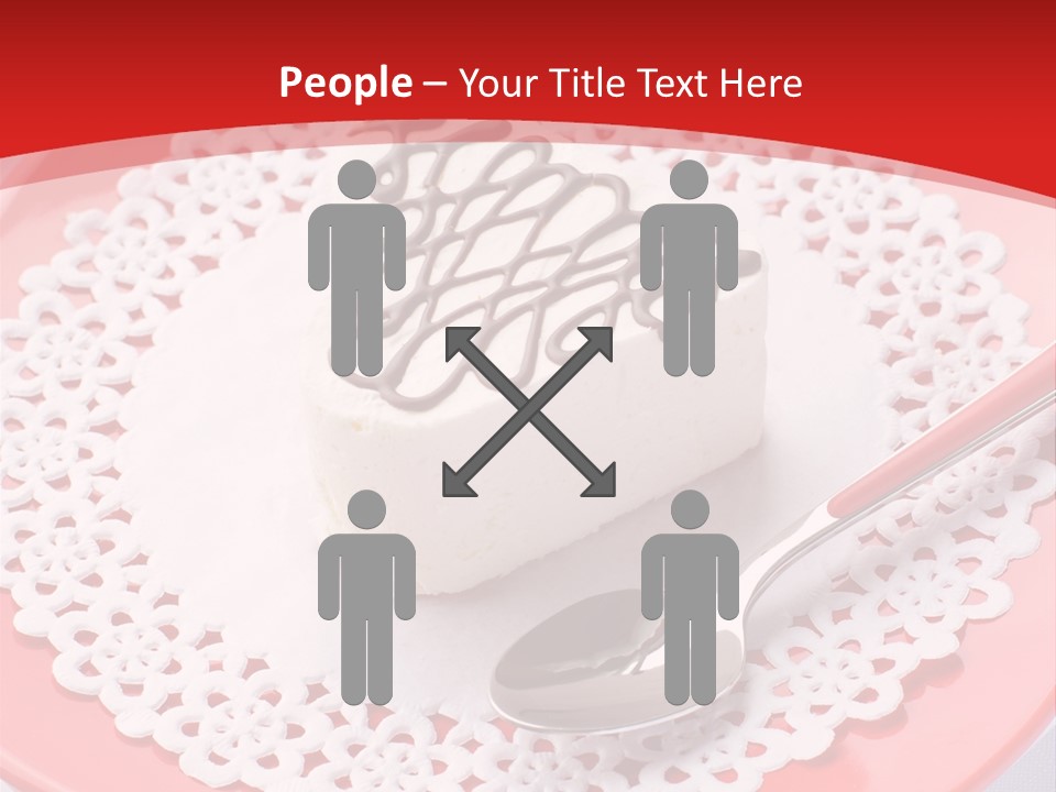 Valentine Dessert Green PowerPoint Template