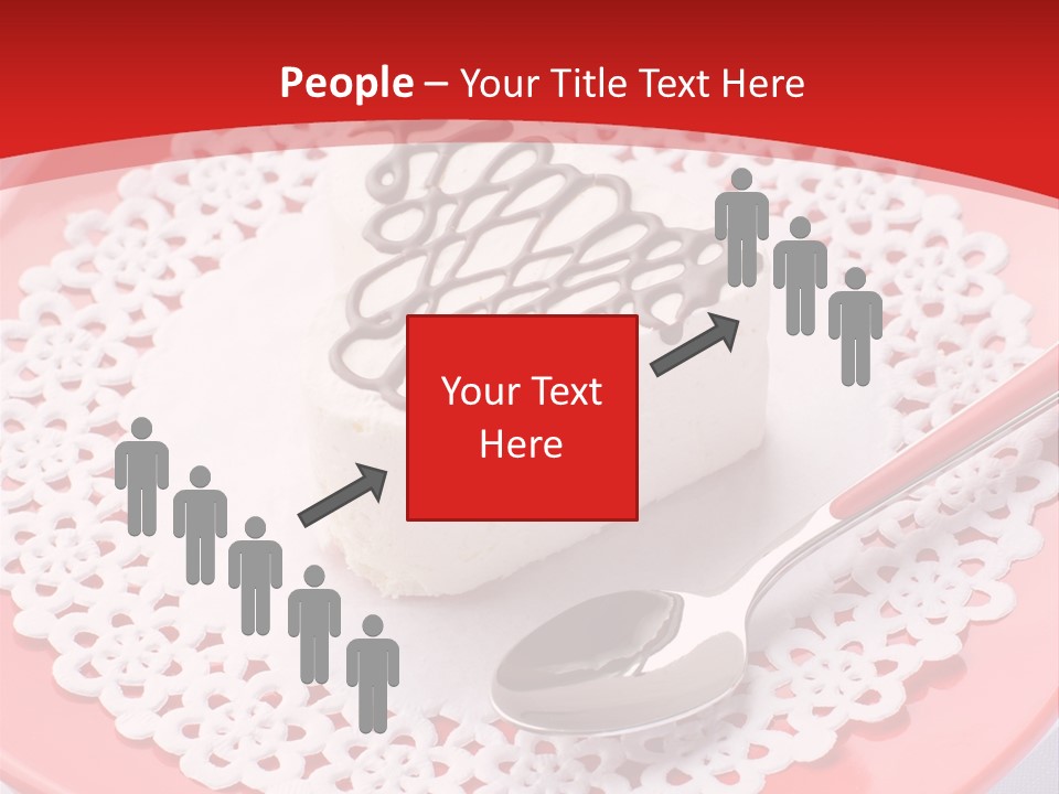 Valentine Dessert Green PowerPoint Template