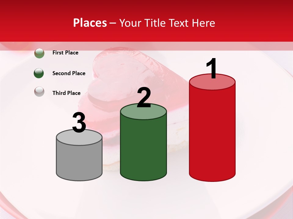 Glazed Pastry Flowers PowerPoint Template