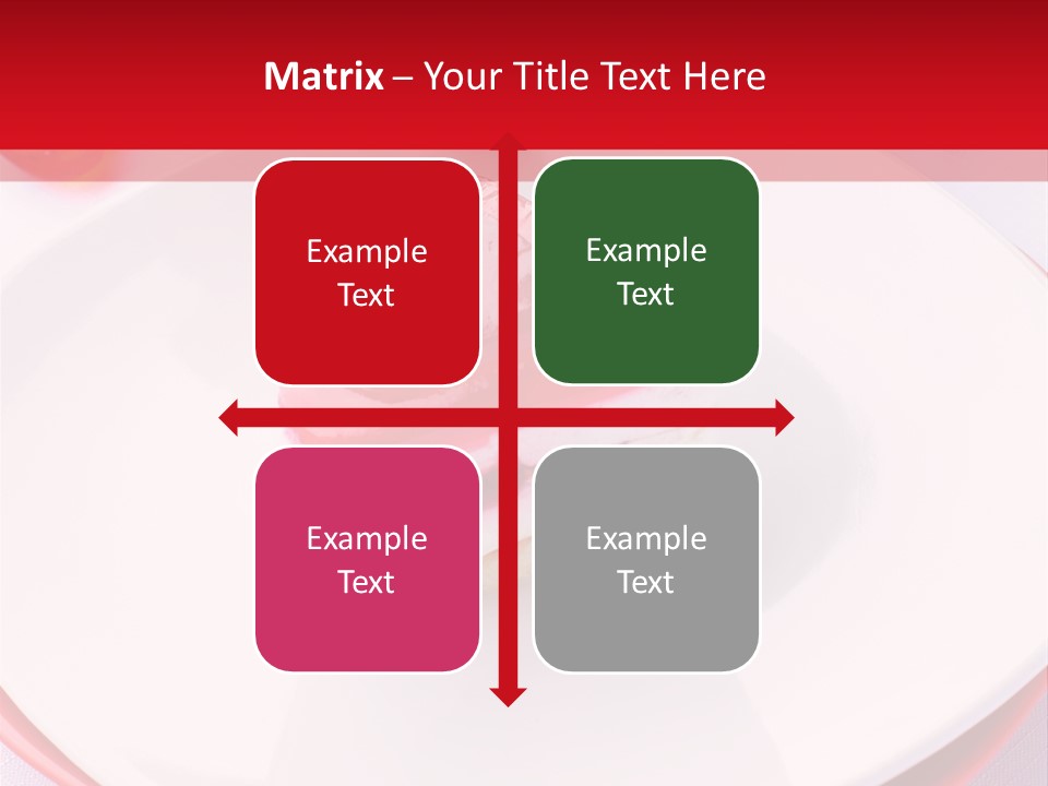 Glazed Pastry Flowers PowerPoint Template