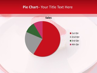 Glazed Pastry Flowers PowerPoint Template