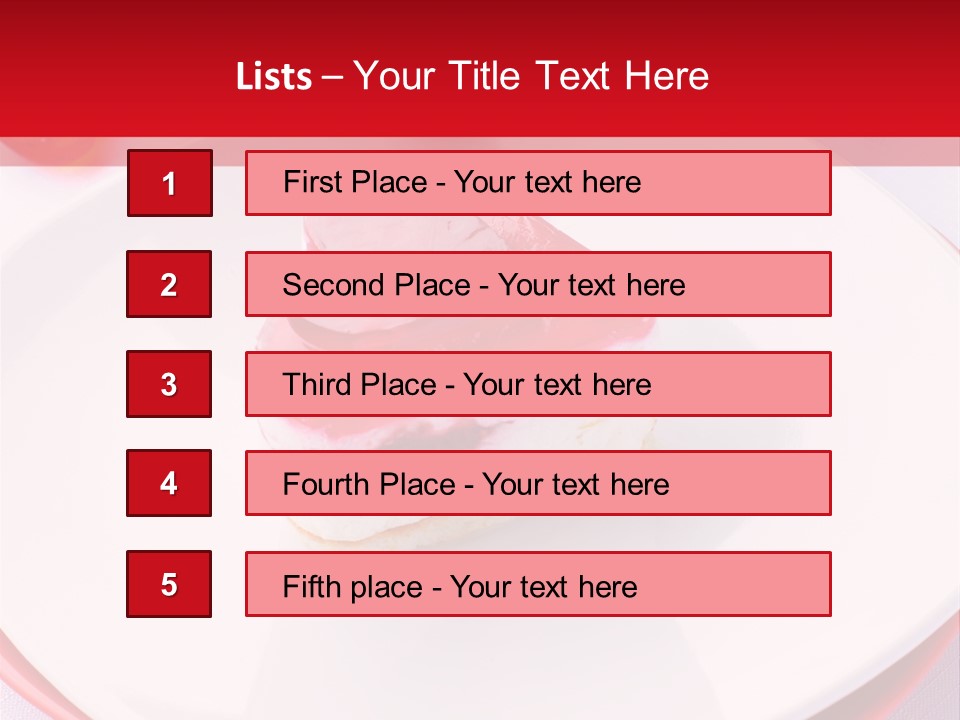 Glazed Pastry Flowers PowerPoint Template