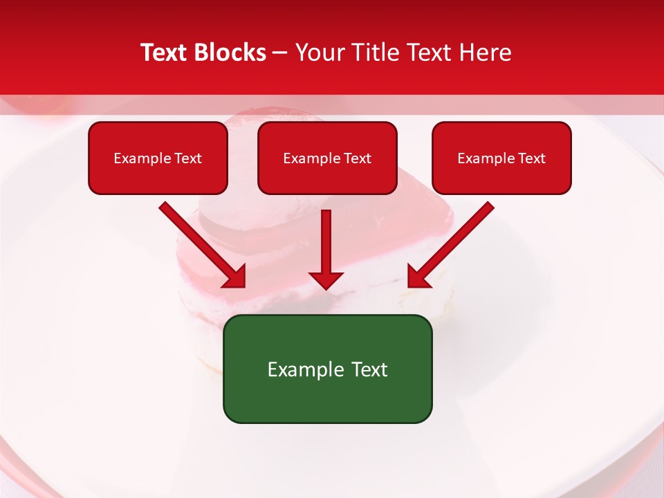 Glazed Pastry Flowers PowerPoint Template