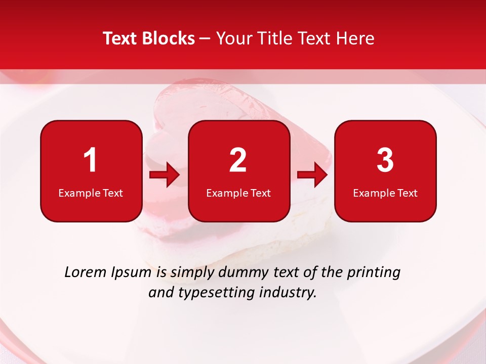 Glazed Pastry Flowers PowerPoint Template