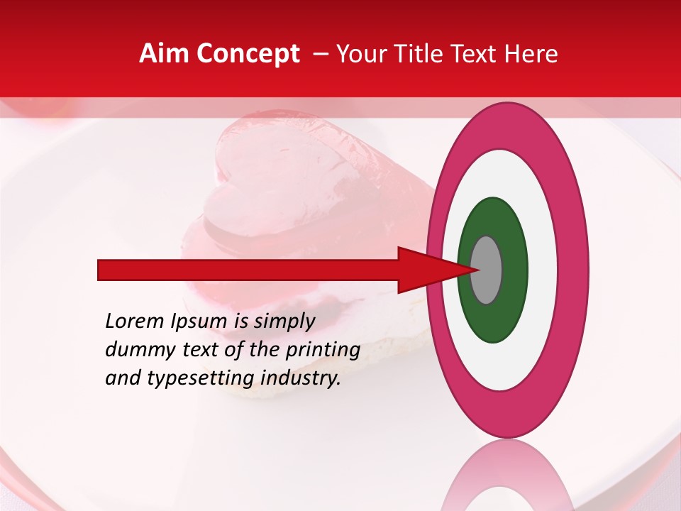 Glazed Pastry Flowers PowerPoint Template