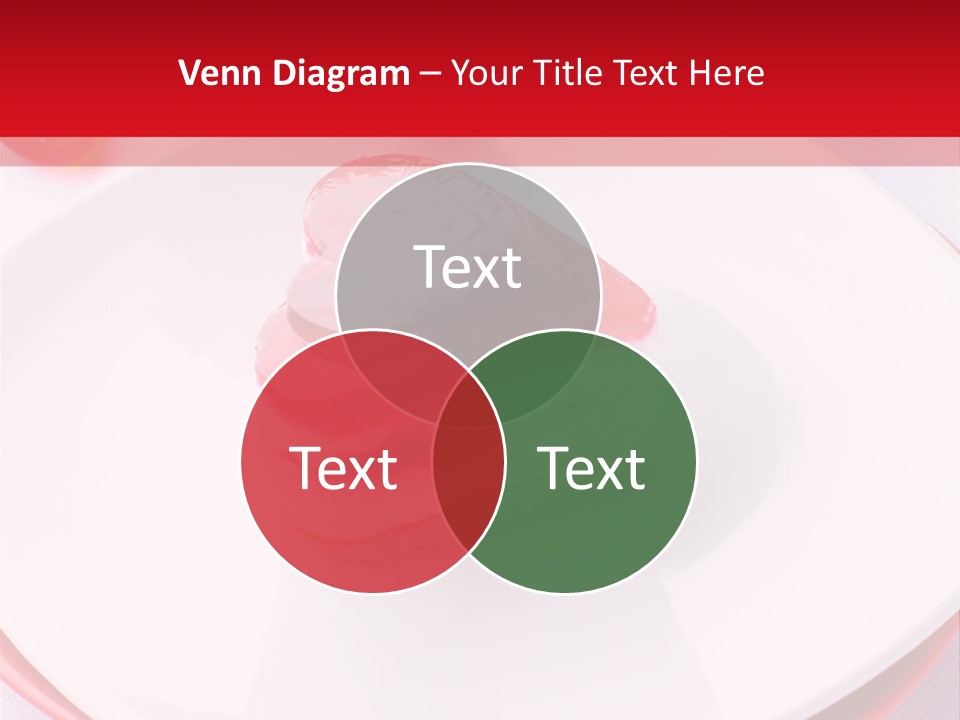 Glazed Pastry Flowers PowerPoint Template