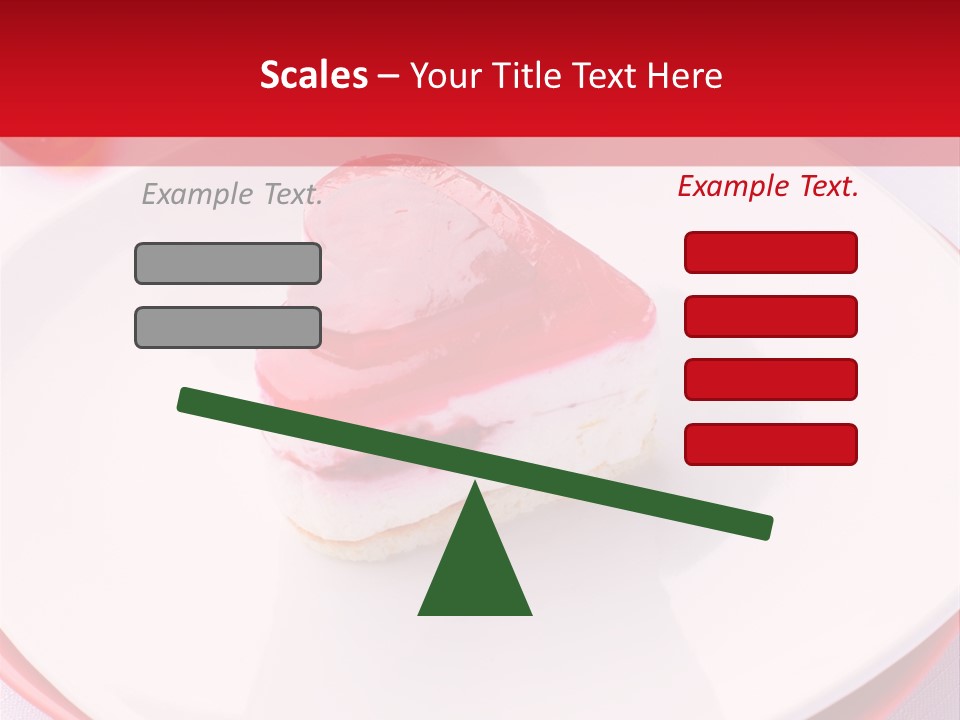 Glazed Pastry Flowers PowerPoint Template