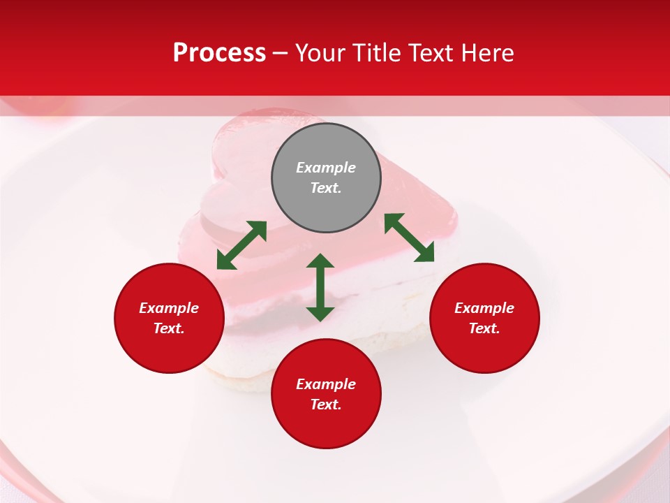 Glazed Pastry Flowers PowerPoint Template
