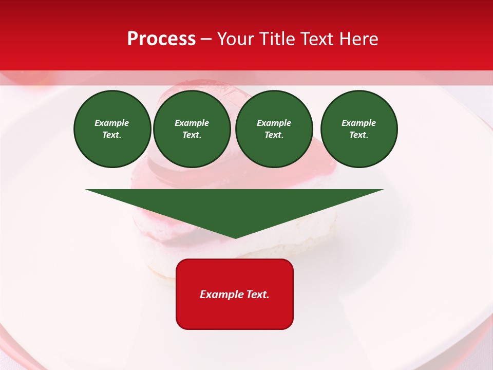 Glazed Pastry Flowers PowerPoint Template