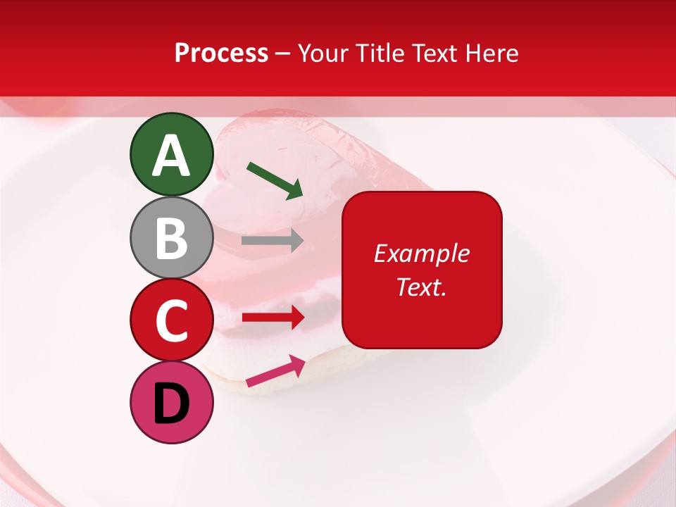 Glazed Pastry Flowers PowerPoint Template