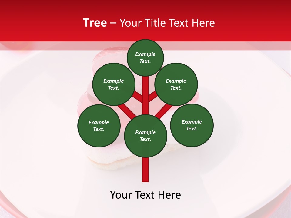 Glazed Pastry Flowers PowerPoint Template