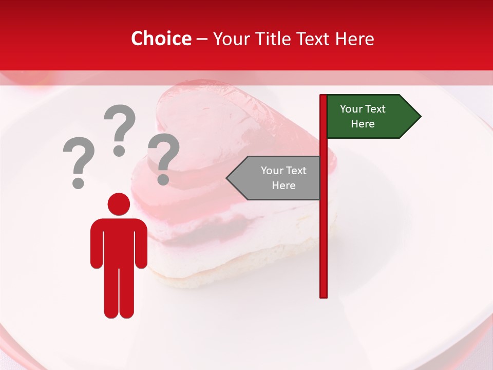 Glazed Pastry Flowers PowerPoint Template