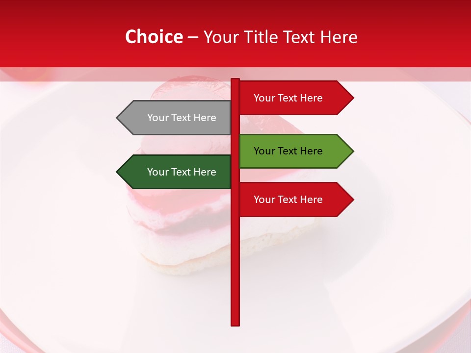 Glazed Pastry Flowers PowerPoint Template