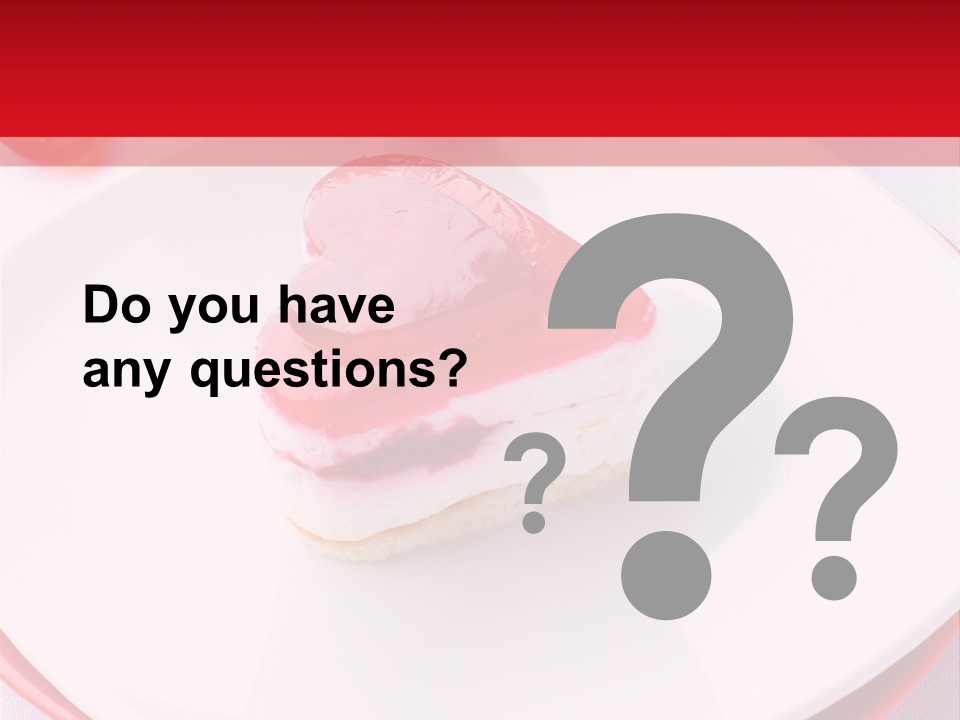 Glazed Pastry Flowers PowerPoint Template