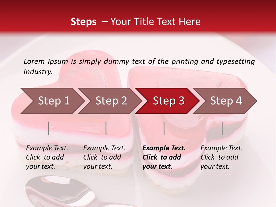 Cake Box Tulip PowerPoint Template