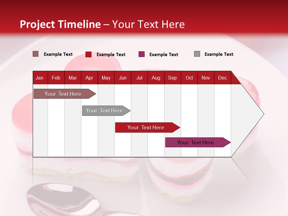 Cake Box Tulip PowerPoint Template